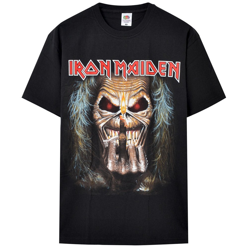 IRON MAIDEN アイアンメイデン (結成 50周年 ) - EDDIE CANDLE FINGER / Tシャツ / メンズ - PGS